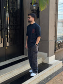 CALÇA CARGO GRAFITE
